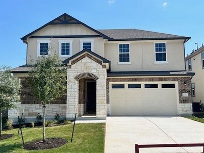 New construction Single-Family house 20503 Phebe Foster St, Manor, TX 78653 Ammolite- photo 0 0