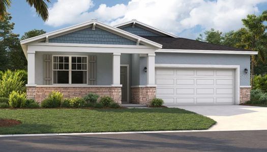New construction Single-Family house 3539 Mud Canyon Dr, Davenport, FL 33837 plan The Juniper - image