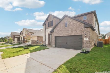 New construction Single-Family house 10420 Bluefish Wy, Boerne, TX 78006 The Evergreen (4011)- photo 0