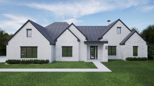 New construction Single-Family house 561 Royal Santana Trl, Weatherford, TX 76087 plan The Fort Worth - image