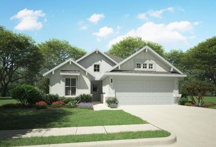 New construction Single-Family house 124 Spirit St, Elgin, TX 78621 Diamond | Trinity Ranch- photo 0 0