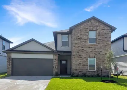 New construction Single-Family house 30706 Castle Cove Dr, Fulshear, TX 77441 MIDLAND- photo 0