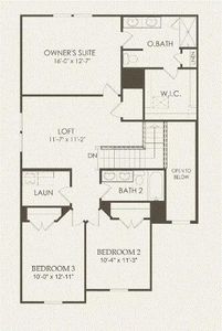 Pulte Homes, Camelia floor plan