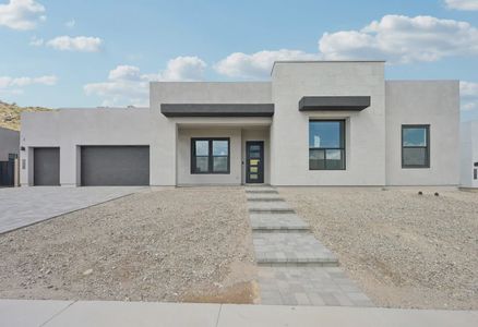 New construction Single-Family house 33692 N Borgata Trl, Queen Creek, AZ 85144 plan Plan 7524 Elevation A - image