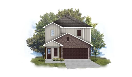 New construction Single-Family house 12782 Dina Springs Ln, Magnolia, TX 77354 plan Canton II S - image