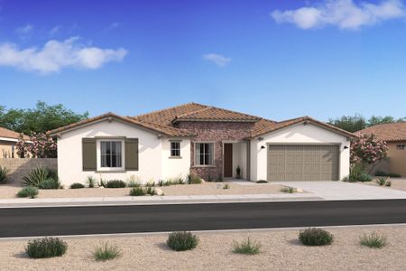 New construction Single-Family house 37565 W Padilla Street, Maricopa, AZ 85138 Sedona- photo 0