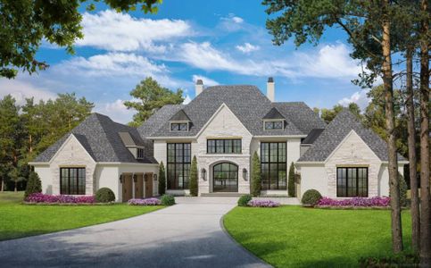 New construction Single-Family house 10155 Cedar Ridge Dr, Alpharetta, GA 30004 - image