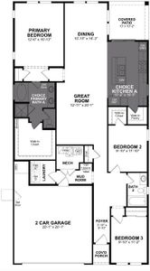 New construction Single-Family house 3026 E Villa Ave, San Tan Valley, AZ 85143 plan Centennial - image