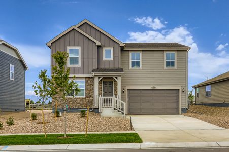 New construction Single-Family house 7836 Desert Wrangler Dr, Colorado Springs, CO 80908 plan Haven - image