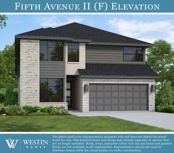 New construction Single-Family house 16707 Barn Swallow Turn Dr, Hockley, TX 77447 plan The Fifth Avenue II - image