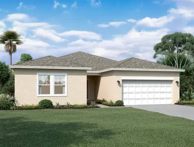 New construction Single-Family house 14967 Pisa Pkwy, Dade City, FL 33523 plan Vega - image