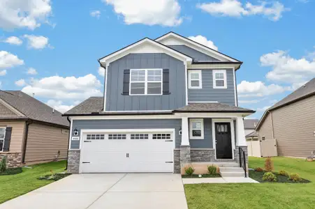 New construction Single-Family house 4006 Green Pond Dr, Rockvale, TN 37153 plan 1615 Elevation DEF - image