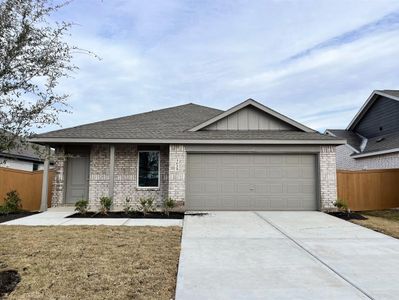 New construction Single-Family house 19310 Saint Green Dr, Hockley, TX 77447 plan Layton - image