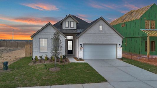 New construction Single-Family house 14910 Buffalo Head St, Mont Belvieu, TX 77523 plan Summerton 50' Lot - image