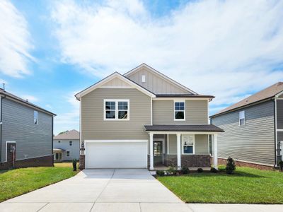 New construction Single-Family house 213 E Millbrook Dr, Spring Hill, TN 37174 plan Woodruff - image