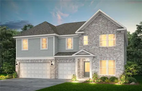 New construction Single-Family house 3221 Morris Hills Dr, Dacula, GA 30019 plan Dempsey - image