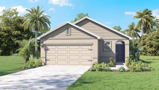 New construction Single-Family house 8463 Madrid St, Lakeland, FL 33810 plan Allex - image