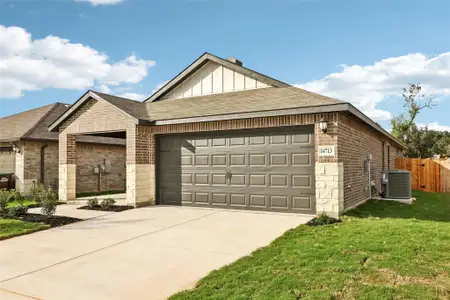 New construction Single-Family house 825 Sun Grove Trl, Georgetown, TX 78628 plan The Cascade (330) - image