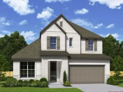 New construction Single-Family house 1927 Lost Cedar, New Braunfels, TX 78132 plan The Rosemary - image
