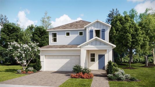 New construction Single-Family house 7256 Hammerstone Wy, Groveland, FL 34736 plan Brooklyn - image