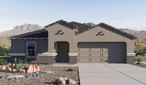 New construction Single-Family house 13598 N Nicholas Ct, Marana, AZ 85653 plan Kingston - image