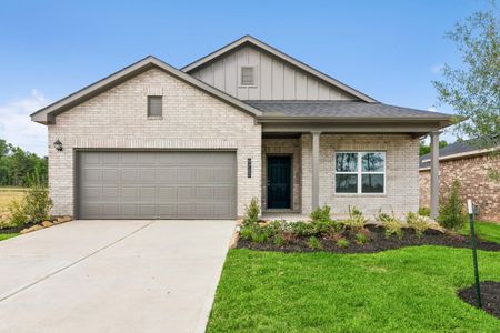 New construction Single-Family house 9722 Enclave Ridge Rd, Willis, TX 77318 plan The Pearson - image