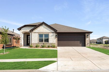 New construction Single-Family house 115 Wild Oak Gln, Lavon, TX 75166 plan Willow - image