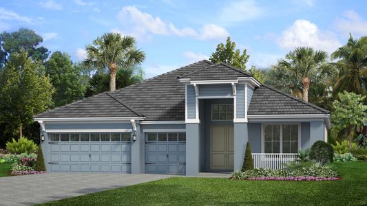 New construction Single-Family house 2610 Wise River Ln, Zephyrhills, FL 33541 Teton- photo 0