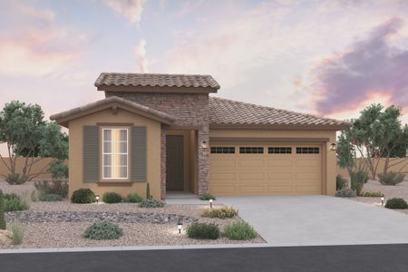 New construction Single-Family house 32017 N. 117Th Avenue, Peoria, AZ 85383 Castillo Series - Bluebell- photo 0