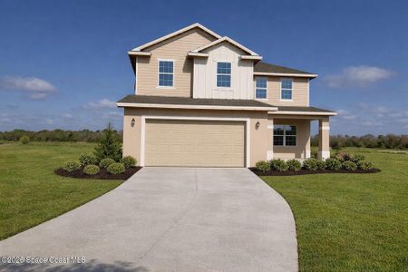 New construction Single-Family house 1459 Kylar Dr Nw, Palm Bay, FL 32907 plan 2705 - image
