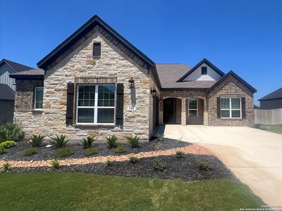 New construction Single-Family house 204 Azalea Alley, Castroville, TX 78009 Chester- photo 0