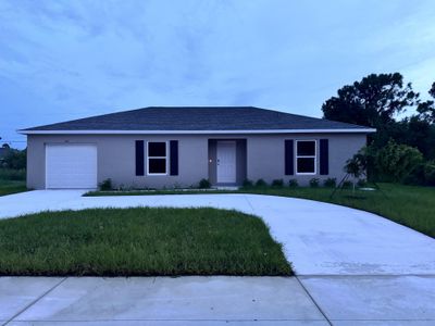 New construction Single-Family house 316 Sw Becker Rd, Port St. Lucie, FL 34953 null- photo 0