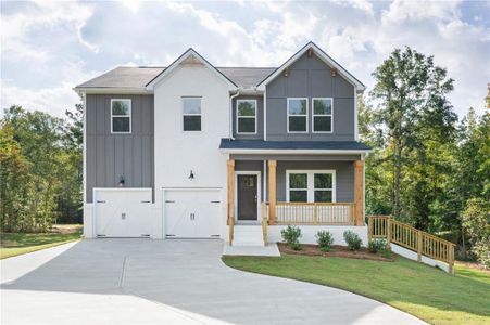 New construction Single-Family house 302 Hudson Ct, Jackson, GA 30233 plan Hemingway - image