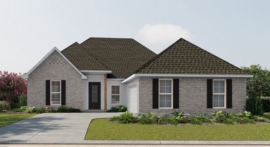 New construction Single-Family house 2982 Mountain Laurel Trl, Cantonment, FL 32533 plan Harmand III G - image
