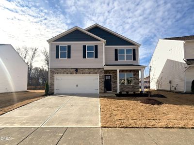 New construction Single-Family house 105 Stone Apairy Dr, Angier, NC 27501 plan BELHAVEN - image