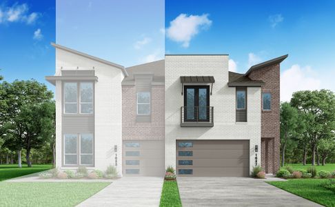 New construction Fourplex house Cypress, TX 77433 plan Derby - image