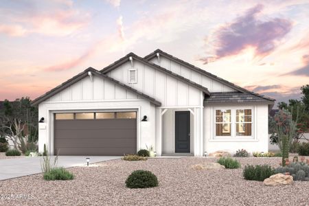 New construction Single-Family house 30183 W Aster Dr, Maricopa, AZ 85396 plan Champlain - image