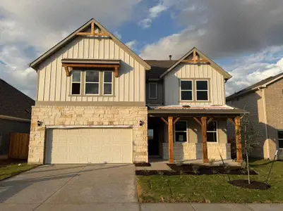 New construction Single-Family house 9720 Serene Bliss Ln, Buda, TX 78610 plan Somerville - image