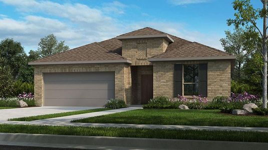 New construction Single-Family house 12614 Summer Springs Pass, Buda, TX 78610 Cobalt- photo 0