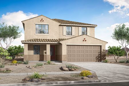 New construction Single-Family house 2005 E Gordal Dr, San Tan Valley, AZ 85140 plan Sienna - image
