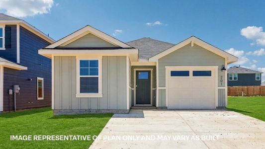 New construction Single-Family house 1122 Celosia Lp, Uhland, TX 78640 plan The Darcy - image