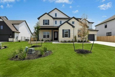 New construction Single-Family house 220 Reata Ridge Lp, Liberty Hill, TX 78642 plan Jarrell - image
