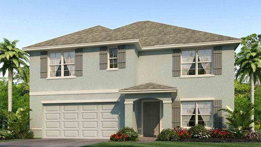 New construction Single-Family house 5327 Oxford Gray Rd, Wesley Chapel, FL 33545 null- photo 4 4