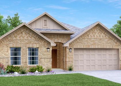 New construction Single-Family house 1700 Tinnen House St, Georgetown, TX 78628 Madura- photo 0