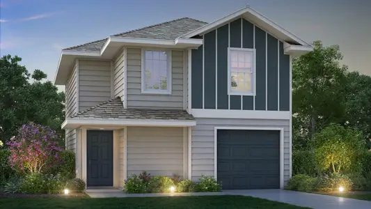 New construction Single-Family house 22800 American Kestrel Ct, Splendora, TX 77372 plan The Nantucket - image
