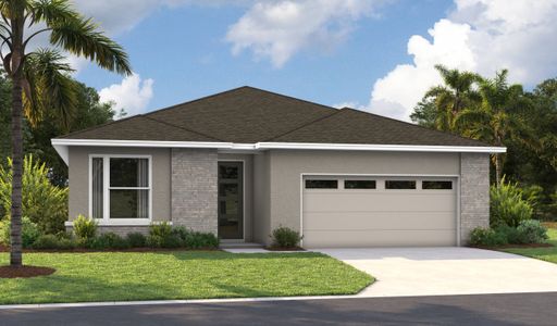 New construction Single-Family house 14518 Banks Ct, Parrish, FL 34219 plan Slate - image