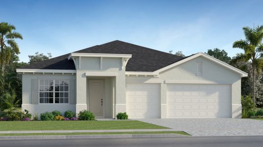 New construction Single-Family house 1134 Blessed Isles Dr Nw, Palm Bay, FL 32907 Treviso- photo 0