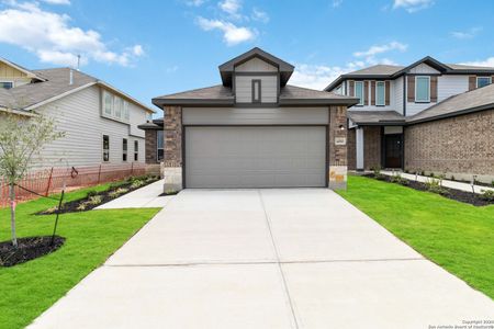 New construction Single-Family house 14950 Fischer Gdn, San Antonio, TX 78253 Neches- photo 0 0