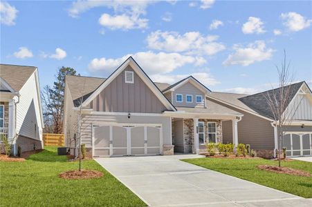 New construction Single-Family house 2434 Anhinga Dr, Loganville, GA 30052 plan Evergreen - image