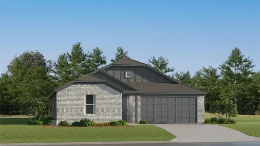 New construction Single-Family house 6123 Gunn Ridge Dr, College Station, TX 77845 plan Aaron - image